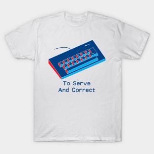 Grammar Police - To Serve and Correct T-Shirt